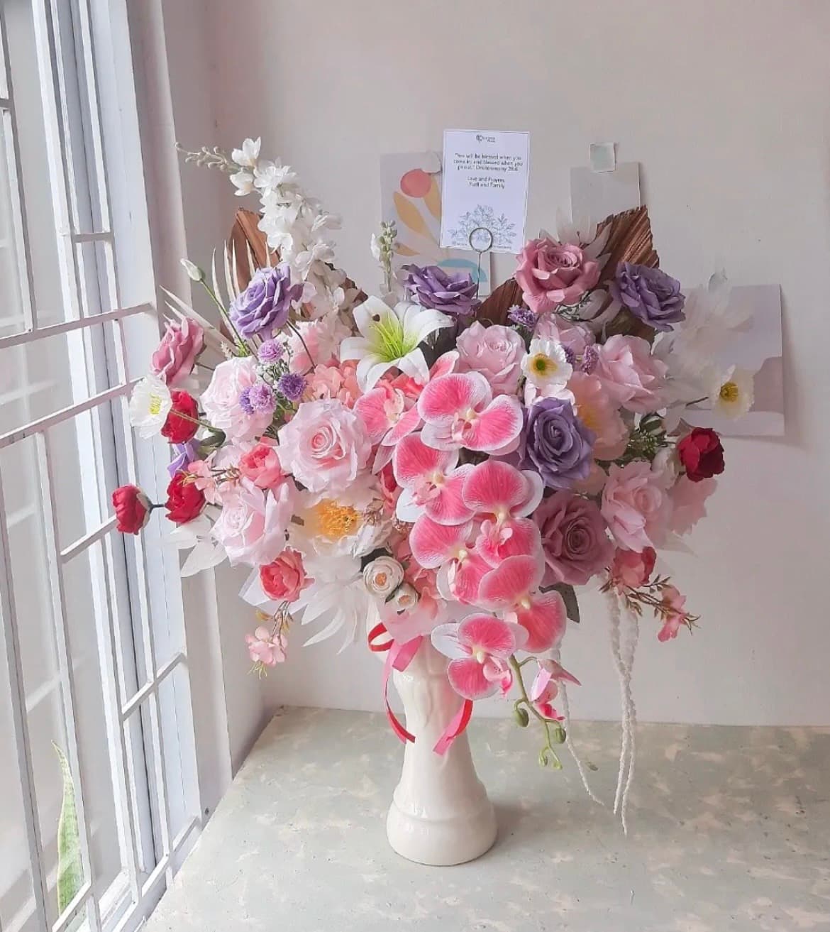 Delux Bunga Vase ala Bogor dari Biorona Florist